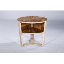Table d&#39;appoint en bois moderne en bois massif de haute qualité